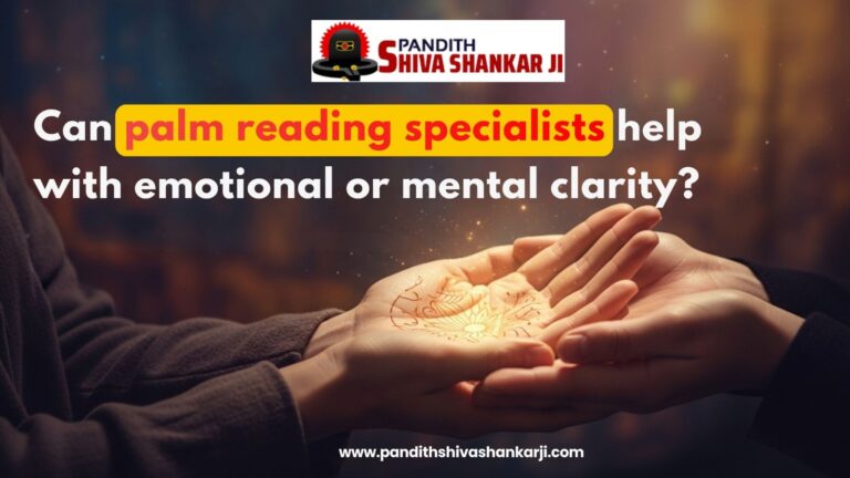 Can palm reading specialists help with emotional or mental clarity?